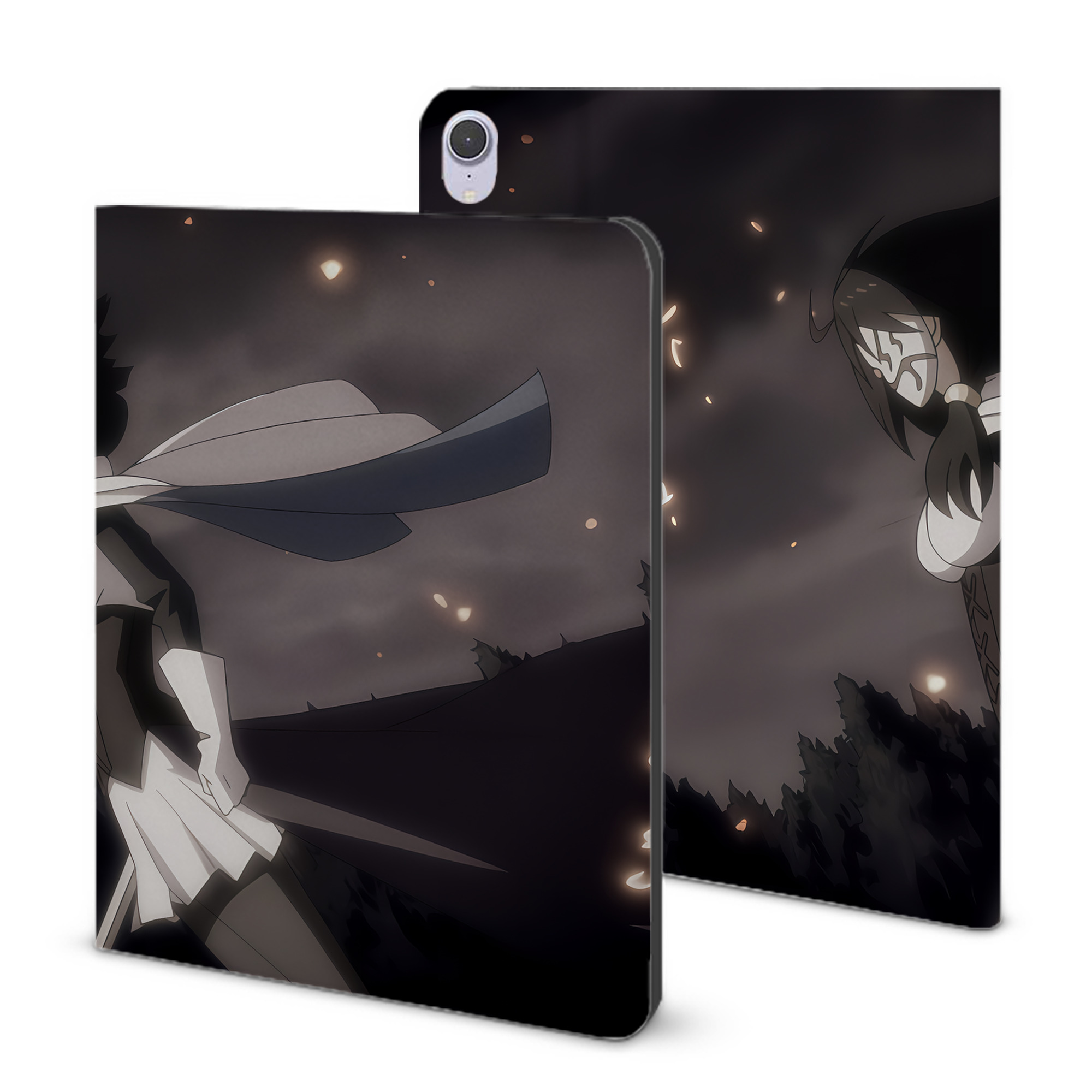 （画像用） 転スラ Regarding Reincarnated to Slime IPad ケース ブック型 PUレザー TPU 耐衝撃 軽量 薄型 ペン収納なし 全面保護 IPad 各モデル対応